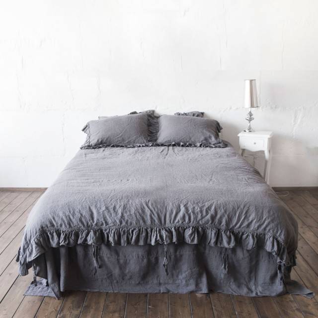 Pure Linen Duvet Covers Queen and King Sizes Len.Ok